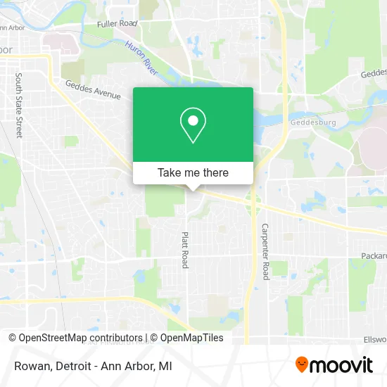 Rowan map