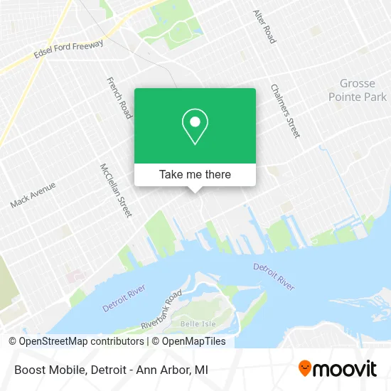 Boost Mobile map
