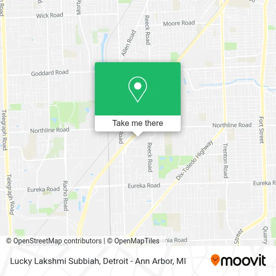 Lucky Lakshmi Subbiah map