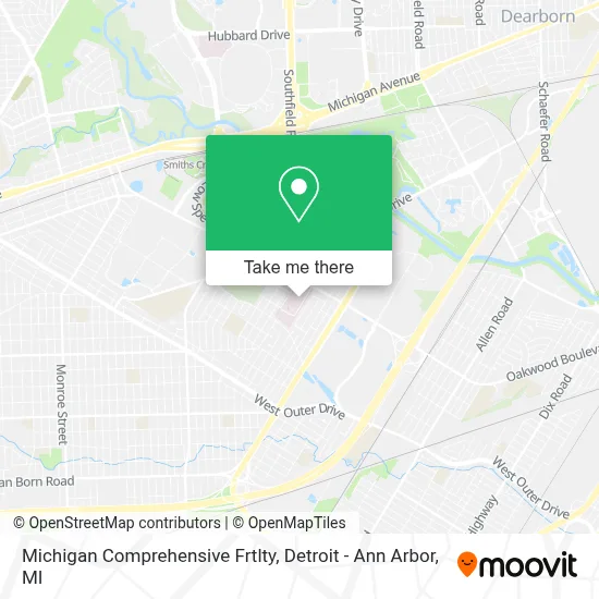 Michigan Comprehensive Frtlty map
