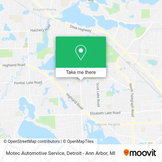 Motec Automotive Service map