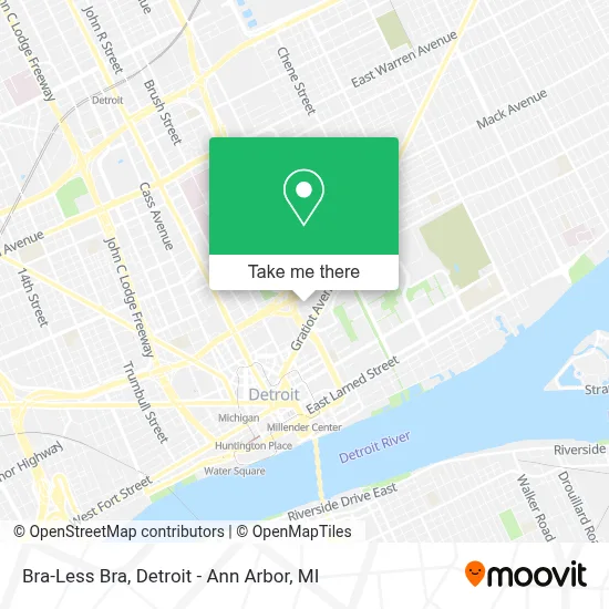 Bra-Less Bra map