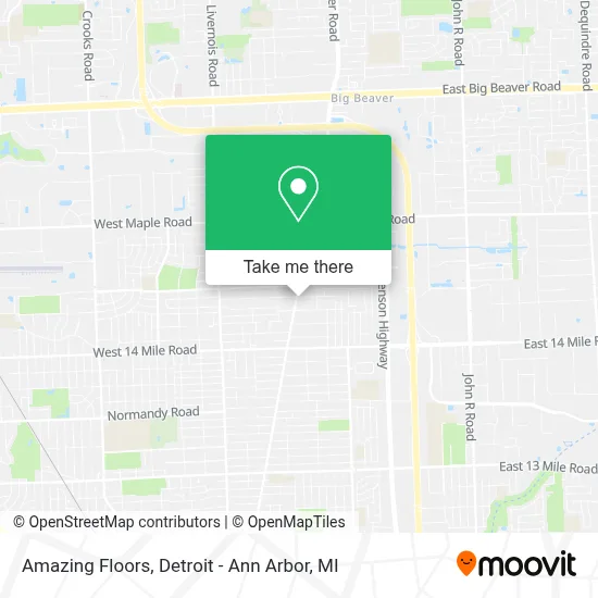 Amazing Floors map