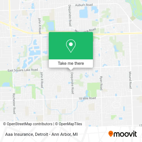 Aaa Insurance map