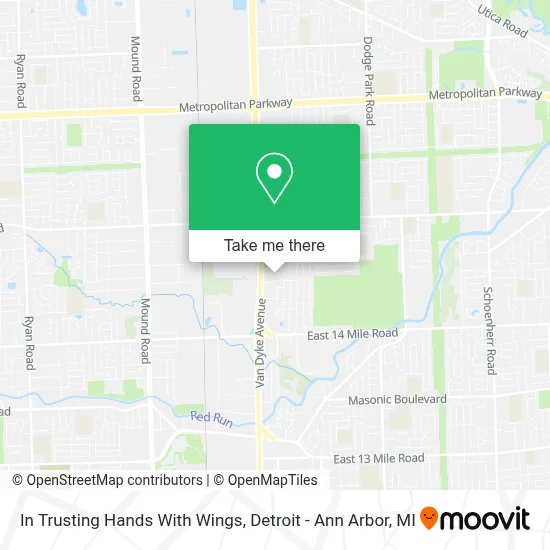 In Trusting Hands With Wings map