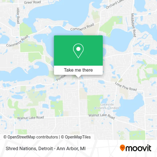 Shred Nations map