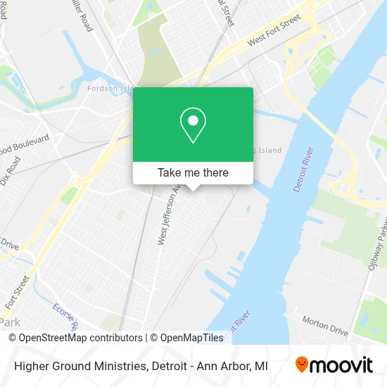 Higher Ground Ministries map