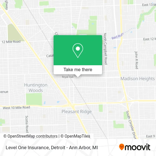 Level One Insurance map