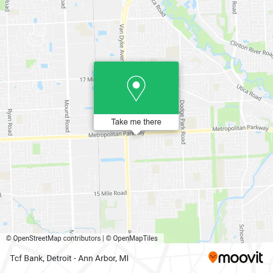 Tcf Bank map