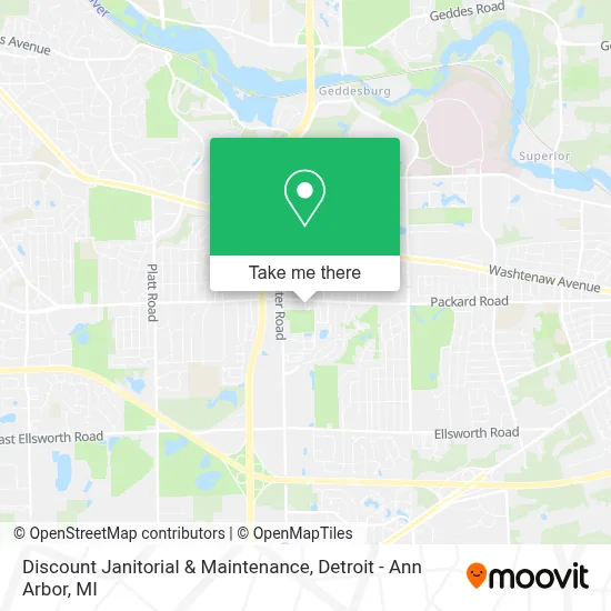 Discount Janitorial & Maintenance map