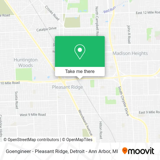 Goengineer - Pleasant Ridge map