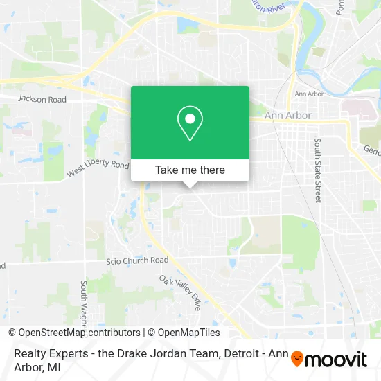 Realty Experts - the Drake Jordan Team map
