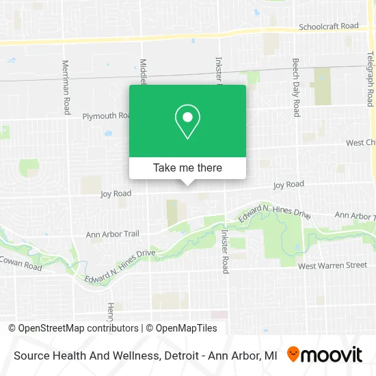 Source Health And Wellness map