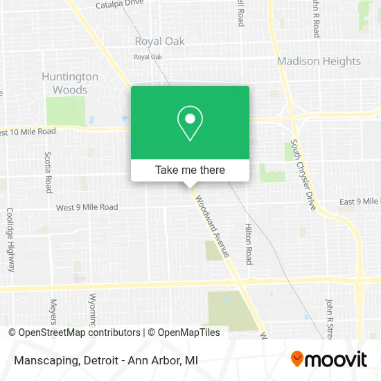 Manscaping map
