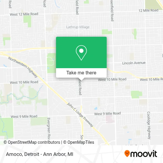 Amoco map