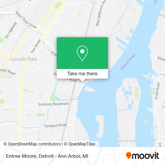 Entree Moore map