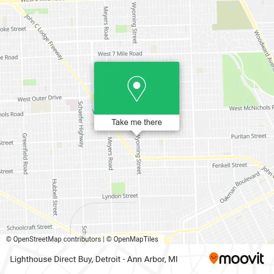 Lighthouse Direct Buy map