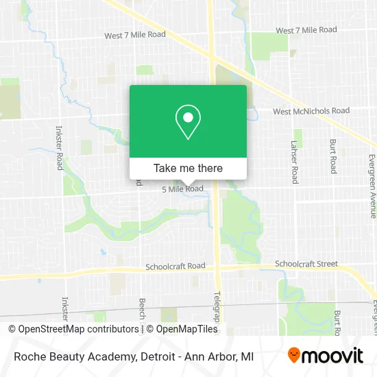 Roche Beauty Academy map