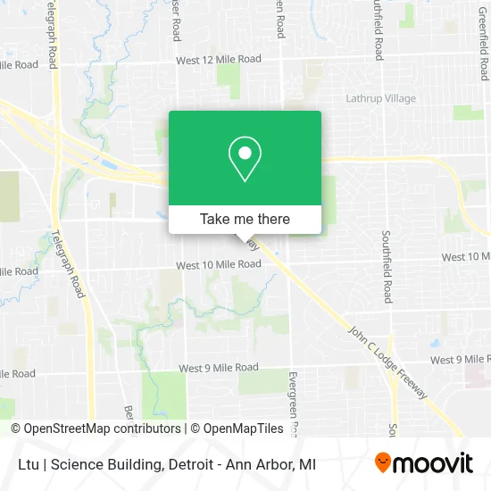 Ltu | Science Building map