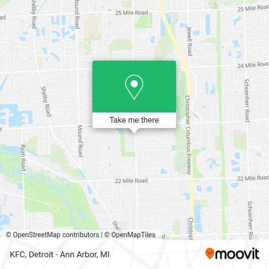 Kfc map