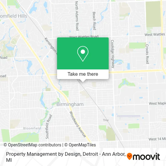 Property Management by Design map