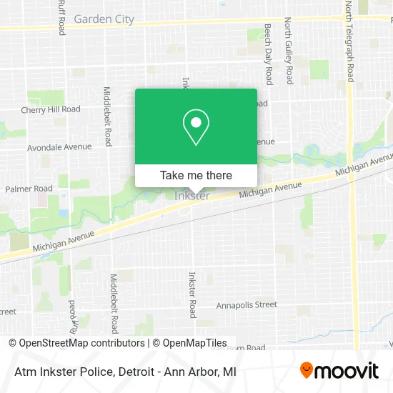 Atm Inkster Police map