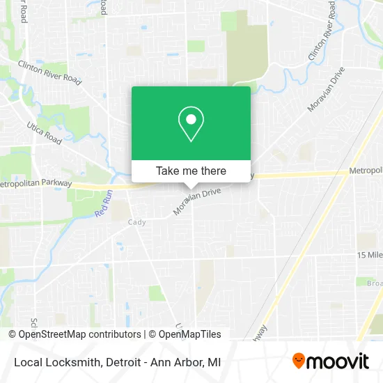 Local Locksmith map