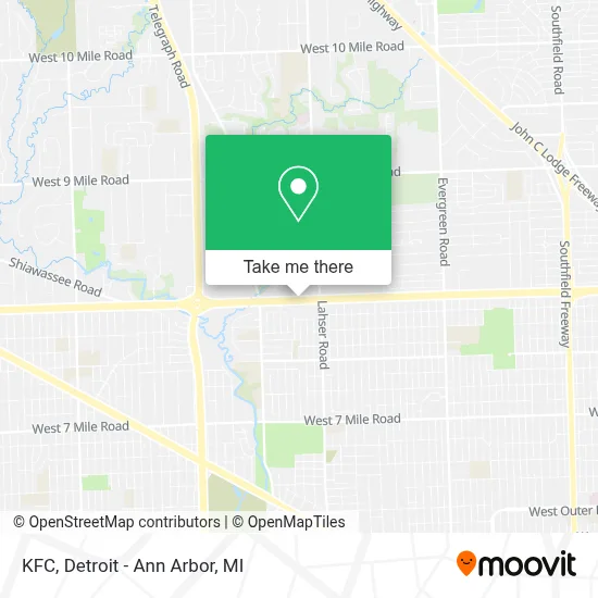 Kfc map