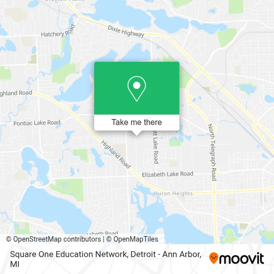 Square One Education Network map