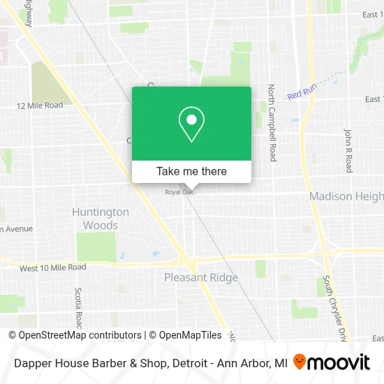 Dapper House Barber & Shop map