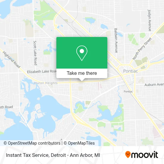 Instant Tax Service map