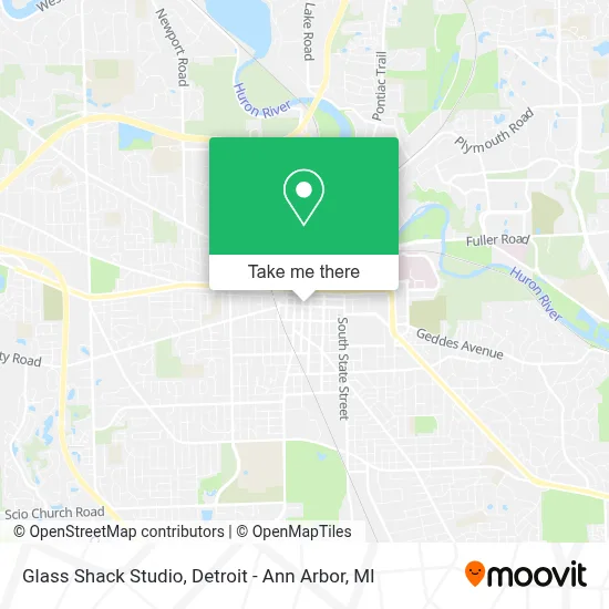 Glass Shack Studio map