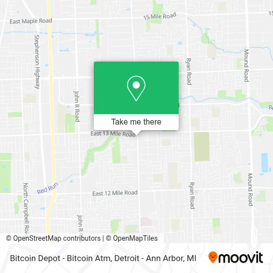 Bitcoin Depot - Bitcoin Atm map