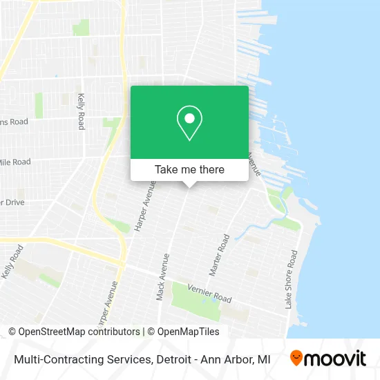 Multi-Contracting Services map