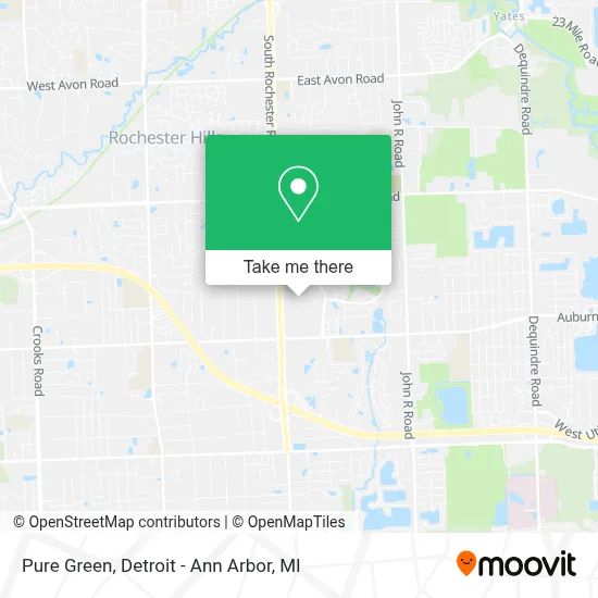 Pure Green map