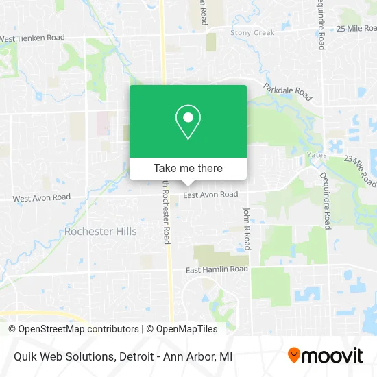 Quik Web Solutions map