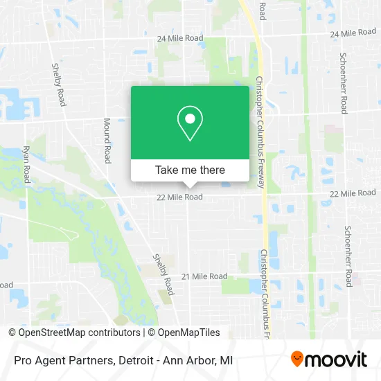Pro Agent Partners map
