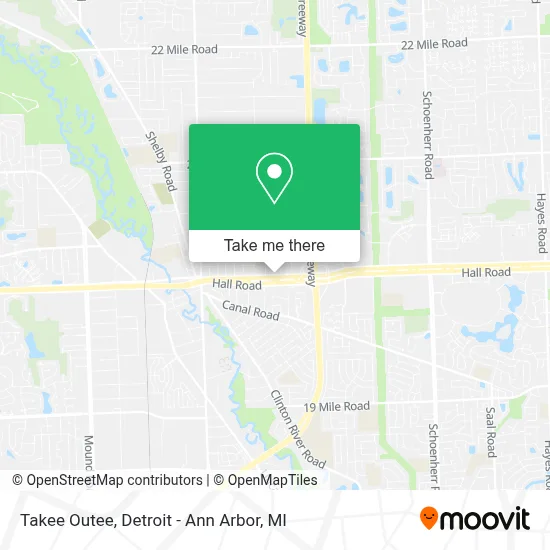 Takee Outee map