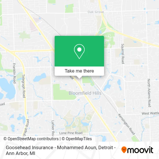 Goosehead Insurance - Mohammed Aoun map