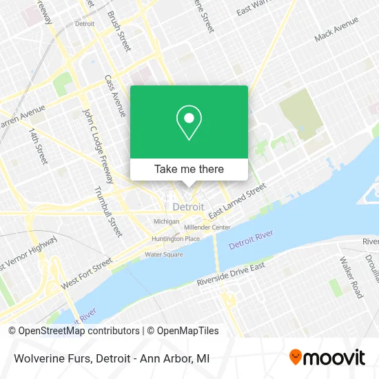 Wolverine Furs map