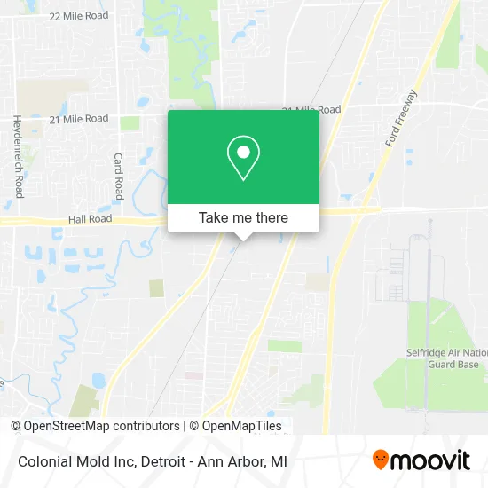 Colonial Mold Inc map