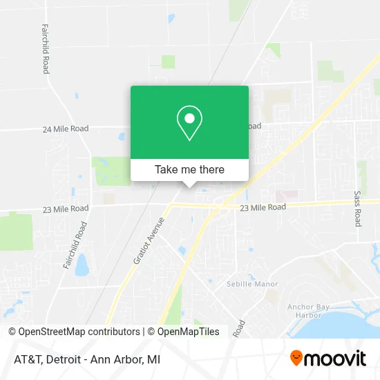 At&T map