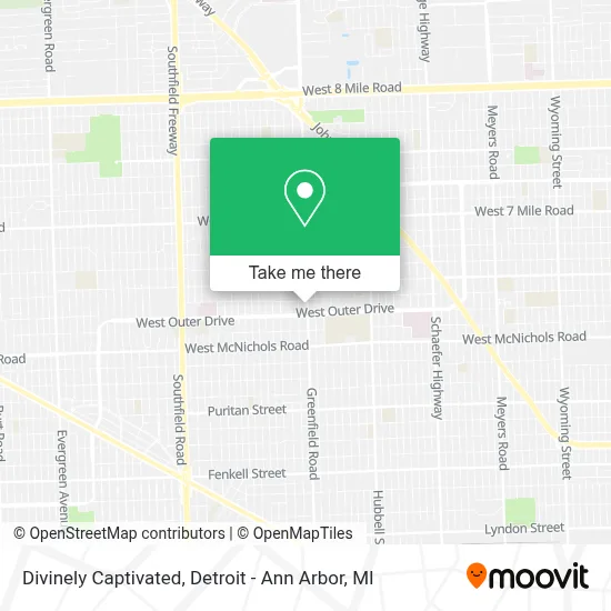 Divinely Captivated map