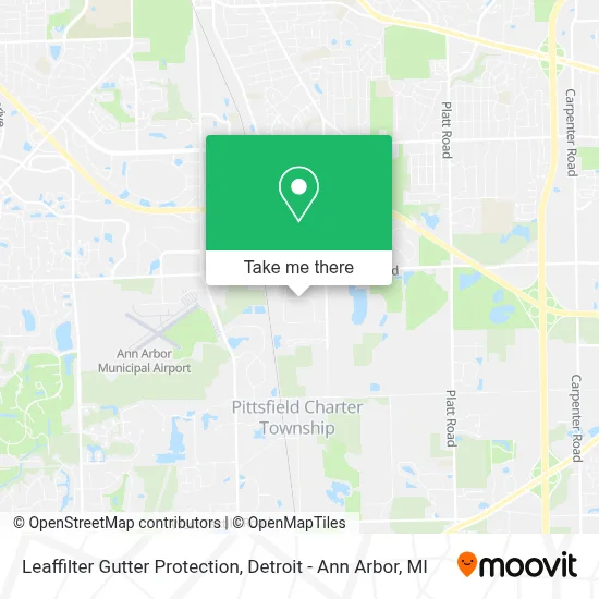 Leaffilter Gutter Protection map