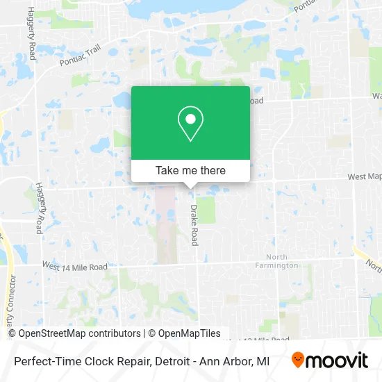 Perfect-Time Clock Repair map