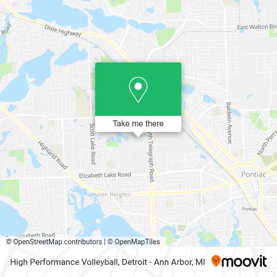 High Performance Volleyball map