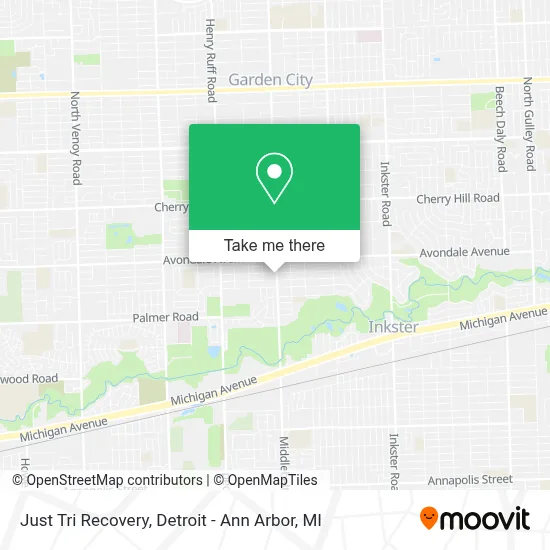 Just Tri Recovery map