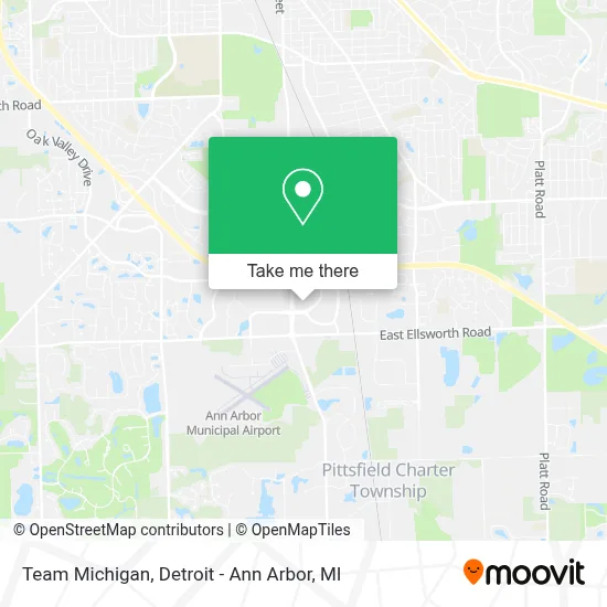 Team Michigan map