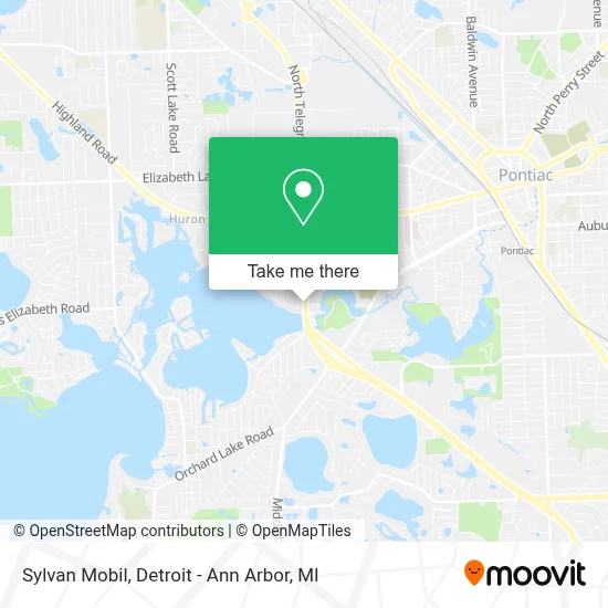 Sylvan Mobil map