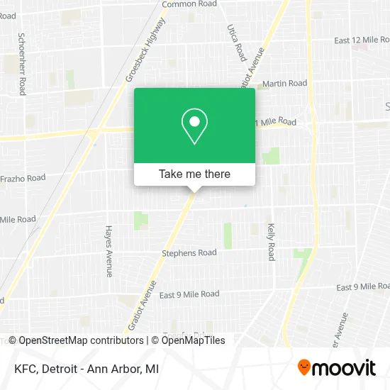 Kfc map